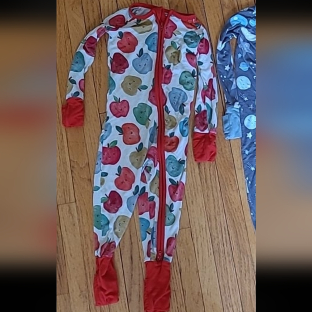 Apples Little Sleepies Pajamas